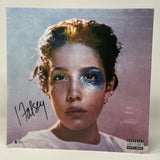 Halsey Signed MANIC Vinyl Record Album LP Autograph Pink Blue Splatter BAS COA