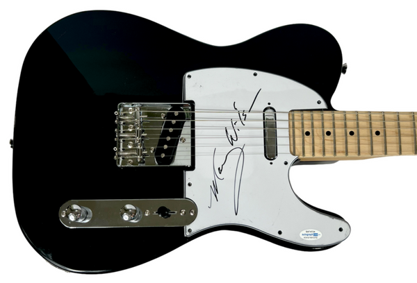 Mary Wilson The Supremes Signed Autograph Electric Guitar Motown Singer ACOA COA