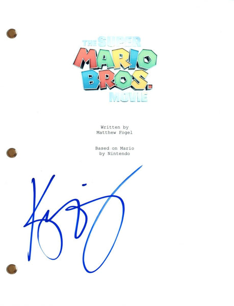 Keegan Michael Key Signed Autographed THE SUPER MARIO BROS. MOVIE Script COA