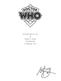 Millie Gibson Doctor Who Signed Autograph Christmas 2023 Script Screenplay COA