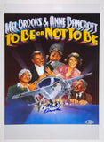 Mel Brooks Signed Autograph TO BE OR NOT TO BE 11x17 Movie Poster Photo BAS COA