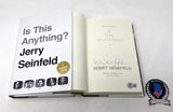 Jerry Seinfeld Signed Full Autograph Is This Anything? HC Book Beckett COA