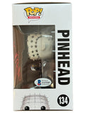 Clive Barker Signed Autograph Hellraiser Pinhead Funko Pop Horror Beckett COA
