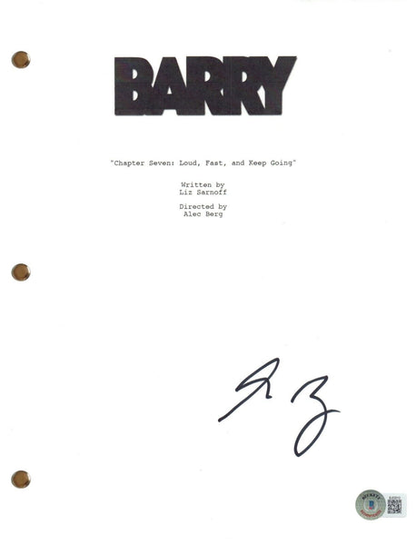 Michael Irby Signed Autograph Barry Episode Script S1 E7 Screenplay Beckett COA