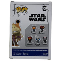 Ahmed Best Signed Star Wars Funko Pop! Jar Jar Binks #500 Autograph Beckett COA