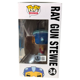 Seth MacFarlane Signed Ray Gun Stewie Funko Pop Family Guy Autograph Beckett COA