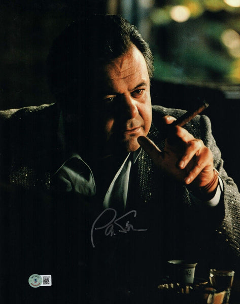 Paul Sorvino Goodfellas Signed 11x14 Photo Paulie Cicero Autograph Beckett COA