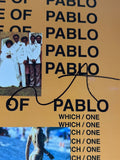 Kanye West Signed Autograph The Life of Pablo Vinyl Record Album LP Ye ACOA COA