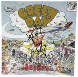 GREEN DAY Band Signed Autograph DOOKIE Vinyl Album Billie Joe Armstrong x3 BAS