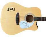 Jessie J Signed Autograph Full Size Acoustic Guitar Bang Bang Singer ACOA COA