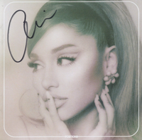 ARIANA GRANDE Signed POSITIONS CD Framed Autograph Matted Display ACOA COA