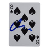 Matt Damon Signed Autograph Playing Card Rounders Movie 8 of Spades COA