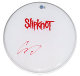 Corey Taylor Signed SLIPKNOT 12" Drumhead Autograph Beckett Witness COA