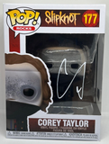 Corey Taylor Slipknot Signed Autograph Funko Pop Rocks #177 Proof Beckett COA