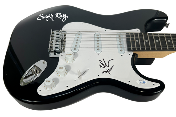 SUGAR RAY Mark McGrath Signed Autograph Electric Guitar ACOA COA