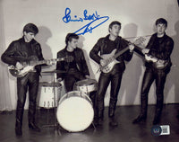 Pete Best Signed THE BEATLES 8x10 Photo Autograph Original Drummeri Beckett COA