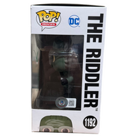 Paul Dano Signed The Riddler The Batman Funko Pop #1192 Autograph Beckett COA