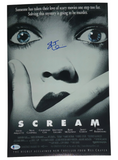 Skeet Ulrich Signed SCREAM Movie Poster 11x17 Photo Autograph Horror Beckett COA