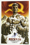 Dolph Lundgren Signed Autograph Rocky IV 12x18 Movie Poster Photo Beckett COA