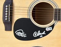 CHEECH & CHONG Signed Autograph Full Size Acoustic Guitar Tommy Marin Beckett
