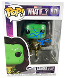 Zoe Saldana Signed Guardians of The Galaxy Gamora Funko Pop Marvel Autograph BAS