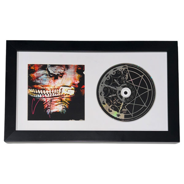 COREY TAYLOR Signed Autograp SLIPKNOT Vol. 3 The Subliminal Verses Framed CD BAS