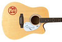 Rob Thomas Signed MATCHBOX TWENTY Full Size Acoustic Guitar Autograph BAS COA