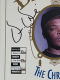 Dr. Dre Signed Autograph The Chronic Vinyl Record Album LP NWA Rapper ACOA COA