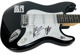 John Rzeznik Robby Takac GOO GOO DOLLS Signed Autograph Electric Guitar BAS COA