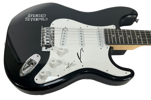 M. Shadows AVENGED SEVENFOLD Signed Autograph Electric Guitar Band Singer COA