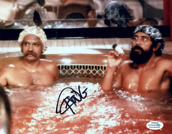 Tommy Chong Signed Autograph 8x10 Photo CHEECH AND CHONG Up In Smoke ACOA COA