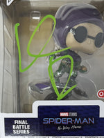 Willem Dafoe Signed Spider-Man Green Goblin Funko Pop Deluxe Autograph BAS COA