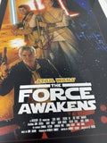 JJ Abrams Signed Autograph Star Wars The Force Awakens 12x18 Movie Poster JSA