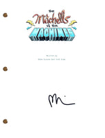 Fred Armisen Signed The Mitchells vs. the Machines Autograph Movie Script COA