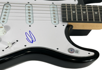 DISTURBED David Draiman Signed Autograph Electric Guitar Band Singer Beckett COA