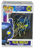 Xolo Mariduena Signed Funko Pop Blue Beetle #1403 Autograph Beckett COA