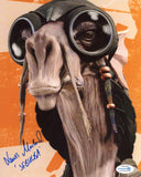 LEWIS MACLEOD Signed STAR WARS Autograph THE PHANTOM MENACE Sebulba ACOA COA