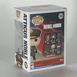Ed Skrein Signed Funko Pop Rebel Moon Atticus Noble 1538 Autograph Beckett COA