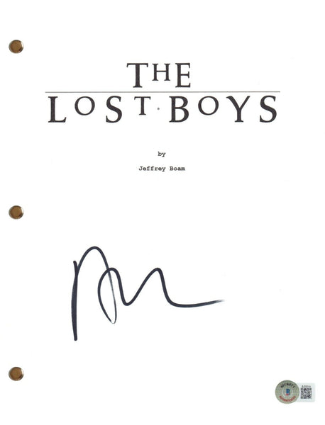 Alex Winter Signed Autograph The Lost Boys Movie Script Screenplay Beckett COA