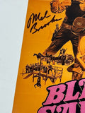 Mel Brooks Signed Autograph Blazing Saddles 12x18 Movie Poster Photo Beckett COA