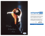 Dick Warlock Signed HALLOWEEN 2 Autograph 8x10 Photo Michael Myers Horror ACOA