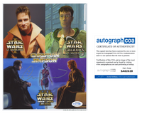 CHRISTIAN SIMPSON Signed STAR WARS Autograph 8x10 Photo Gavyn Sykes ACOA COA