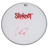 Corey Taylor Signed SLIPKNOT 12" Drumhead Autograph Beckett Witness COA