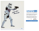 RALPH MORSE Signed STAR WARS Autograph 8x10 Photo Stormtrooper ACOA COA