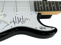 The 1975 Matty Healy Signed Electric Guitar Band Autograph Matthew Matt BAS COA