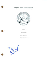 Adam Scott PARKS AND RECREATION Signed Autograph Full Pilot Episode Script COA