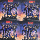 KISS BAND Signed Autograph DESTROYER CD Framed Gene Simmons Paul Stanley BAS COA