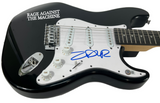 Zack de la Rocha Signed Electric Guitar Rage Against The Machine Autograph BAS