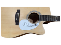 Joni Mitchell Signed Autograph Acoustic Guitar Full Size 41" Beckett COA