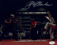 Ralph Macchio Signed The Karate Kid 8x10 Photo Autograph Crane Kick ACOA COA